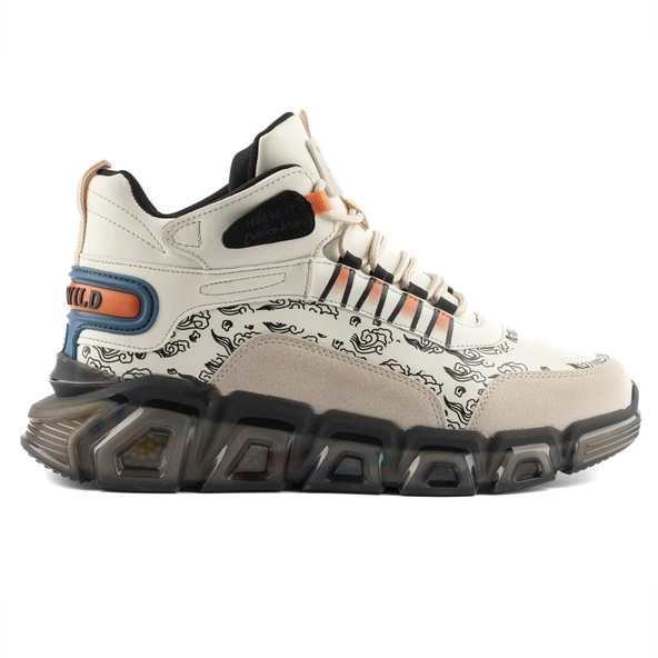 North Of Wild Z5 Cuacheo Base Air Sneaker Bot Erkek Spor Ayakkabı - Resim 2