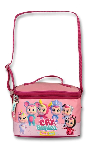 Cry Babies Fantasy Isı Yalıtımlı Beslenme Çantası Ve Kalemlik Seti - Bordo - Kız Çocuk - Resim 2