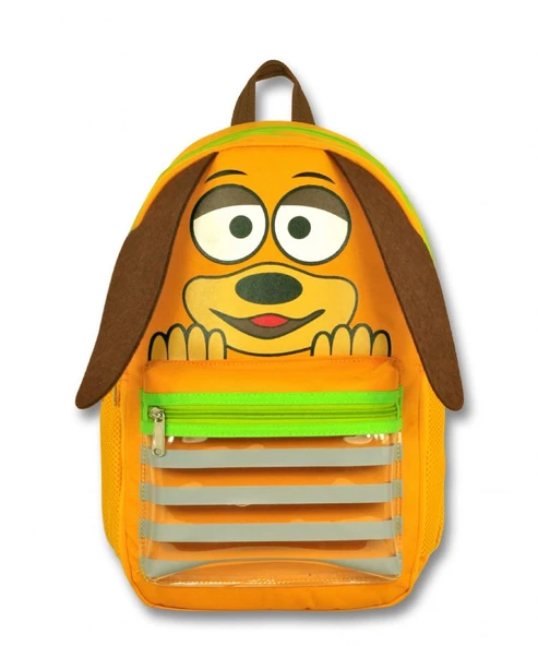 Ümit Çanta Cennec Sallanan Kulaklar Erkek Çocuk Sarı İlkokul Çantası ve Kalemlik Seti - Resim 2