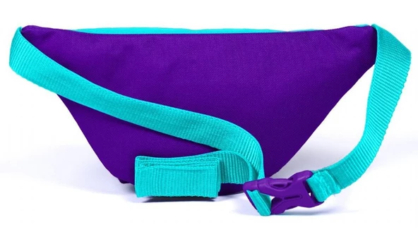 Coral High Turkuaz Mor Renk Geçişli Baskılı Erkek Çocuk Bel Çantası - Resim 2