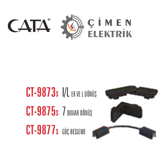CATA CT 9877 Magnetıc Ray Ek Parçası Siyah