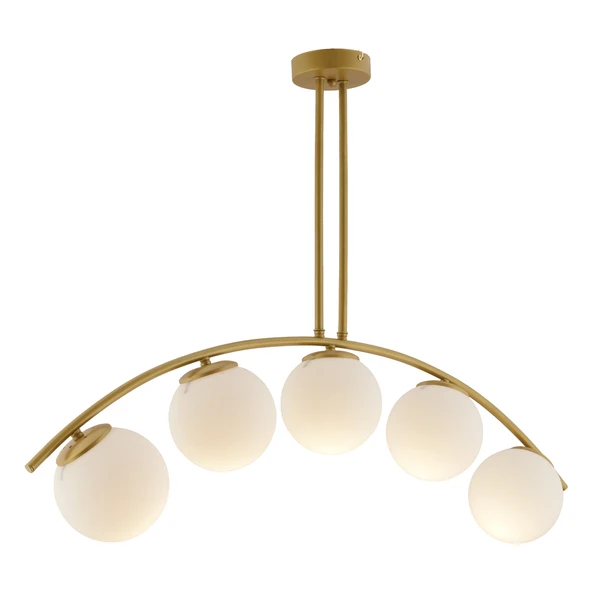 Fralde 5 Li Gold Modern Mutfak Cafe Restoran için Uygun Retro Salon Avize - Resim 4