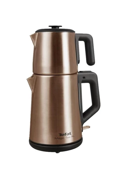 Tefal Magic Tea XL Çay Makinesi Bakır - 1650 W - Kapasite 1.2 - 1.8 Lt'dir.