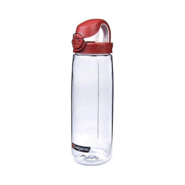 NALGENE 24 oz FİRE RED CLEAR MATARA