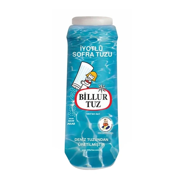 Billur Tuz Plastik Tuzluklu 500 G x 6 Adet - 3