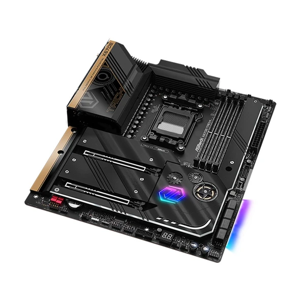 ASROCK X670E TAICHI Amd X670E Soket AM5 DDR5 6600Mhz (O.C) Wi-Fi 6E M.2 E-ATX Anakart - Resim 2