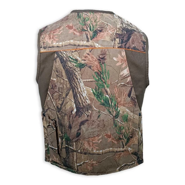 Savex Kahve Meşe Desen Avcı Yeleği (27168) - 3