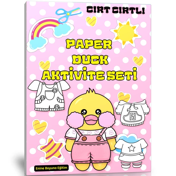 Cırt Cırtlı Paper Duck Aktivite Seti