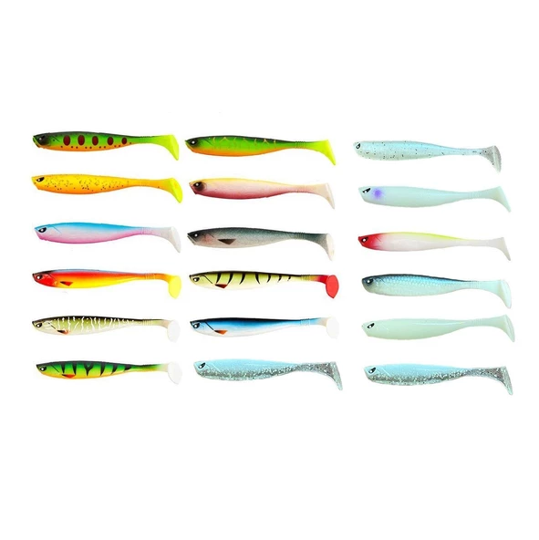 Lucky John Basara 3D Soft Swim 2.5'' (6.35 cm) 8 Adet Silikon Yem