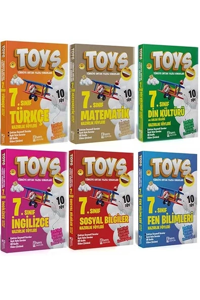 İsem Yayıncılık 7. Sınıf TOYS Tüm Dersler Soru Bankası Seti