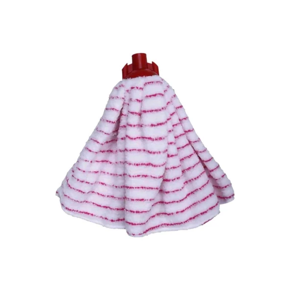 Yedek Islak Temizlik Kovası Mop Takımı Seti - Tesa Havlu Mop + Metal Çizgili Vidalı Sap - 1 Adet - Resim 3