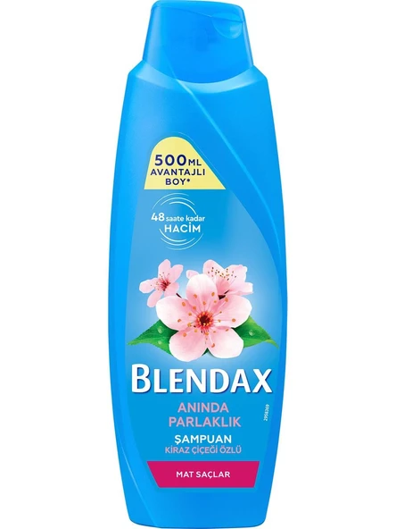 Blendax Anında Parlaklık Şampuan Kiraz Çiçeği Özlü 500 ml