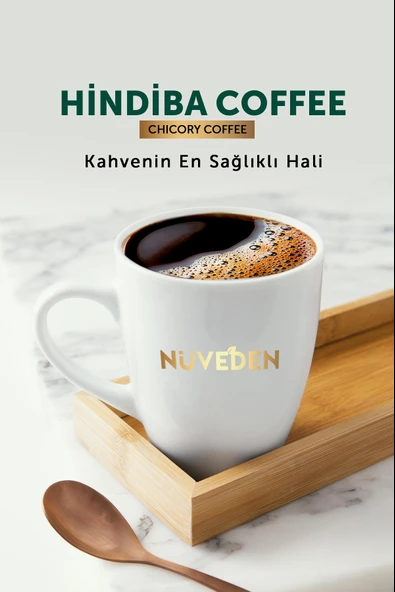 NÜVEDEN Hindiba Kahvesi %100 Doğal Detox Diyet Kahve 1 Aylık - (60 KULLANIM) Net 150gr - 3