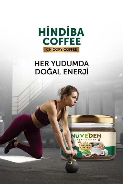 NÜVEDEN Hindiba Kahvesi %100 Doğal Detox Diyet Kahve 1 Aylık - (60 KULLANIM) Net 150gr - 5
