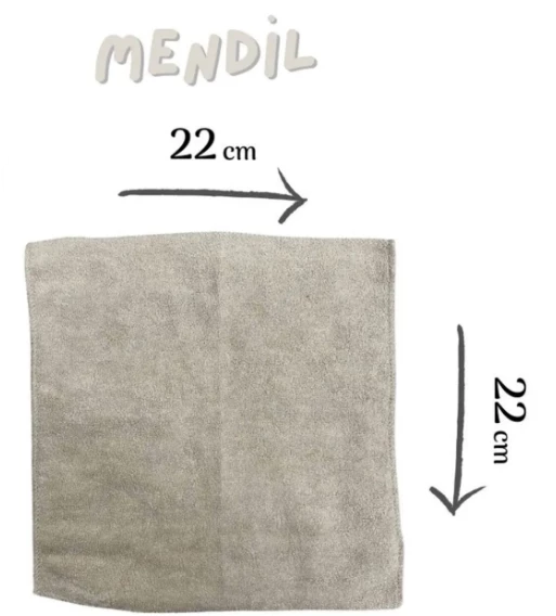 uğurböceğiçocuk 4825 6'lı Havlıu Bebek Mendil - 11