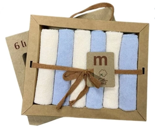 uğurböceğiçocuk 4825 6'lı Havlıu Bebek Mendil - 2