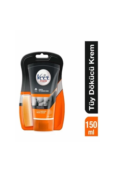 Men Erkeklere Özel Duşta Tüy Dökücü Krem - 150 Ml