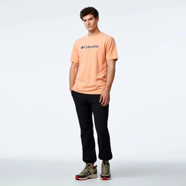 Columbia CSC Basic Big Logo Brushed Erkek Kısa Kollu T-Shirt CS0287-882 - Resim 3