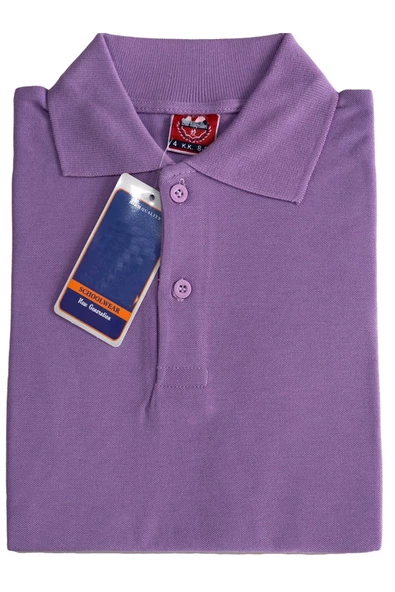 Kız Çocuk Okul Tarz %100 Pamuk T-Shirt - 5-17 Yaş AG003 - 7