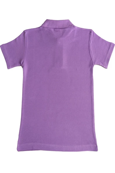 Kız Çocuk Okul Tarz %100 Pamuk T-Shirt - 5-17 Yaş AG003 - 9