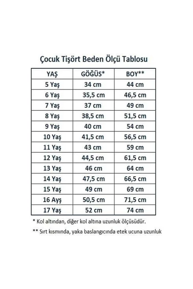 Kız Çocuk Okul Tarz %100 Pamuk T-Shirt - 5-17 Yaş AG003 - 6