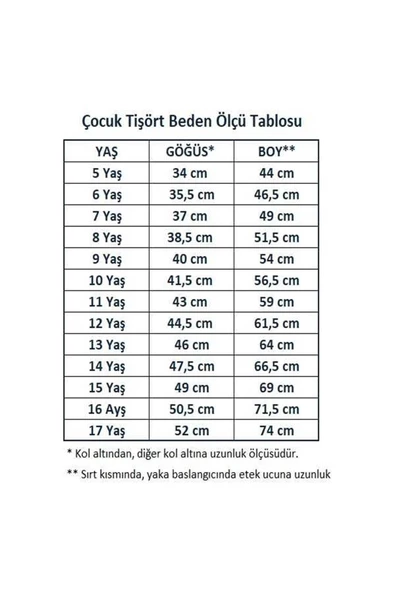 Kız Çocuk Okul Tarz %100 Pamuk T-Shirt - 5-17 Yaş AG003 - 11