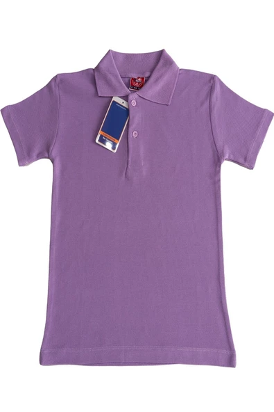 Kız Çocuk Okul Tarz %100 Pamuk T-Shirt - 5-17 Yaş AG003 - 2