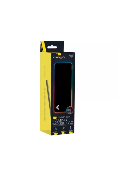 Crown Micro Cmmp-303 Gerçek Kauçuk,mikro Dokulu, 7 Rgb Modlu Mouse Pad - 4