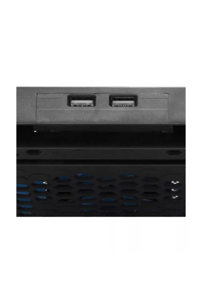 Crown Micro Cmls-01 Blue 4 Fanlı Led Aydınlatmalı Lcd Gösterge Panelli Notebook Soğutucu - 8