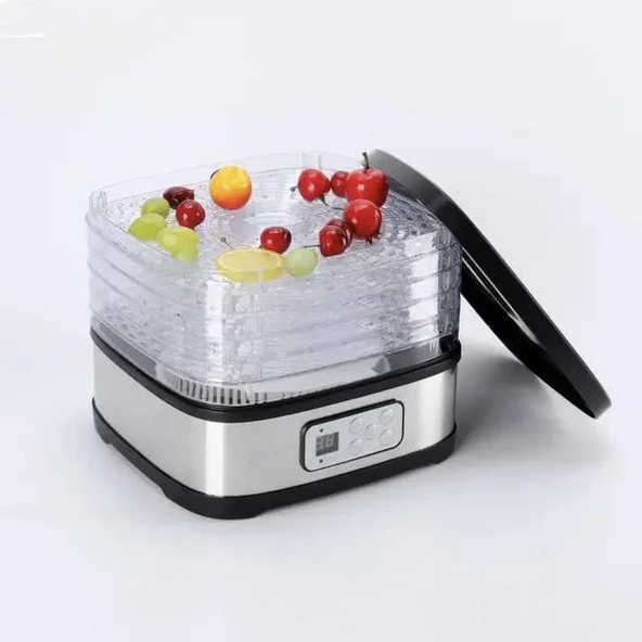 Mioji Mio FD5 Ayarlanabilir Sıcaklıklı, 5 Raflı, Meyve, Sebze ve Et Kurutma Makinesi - 12