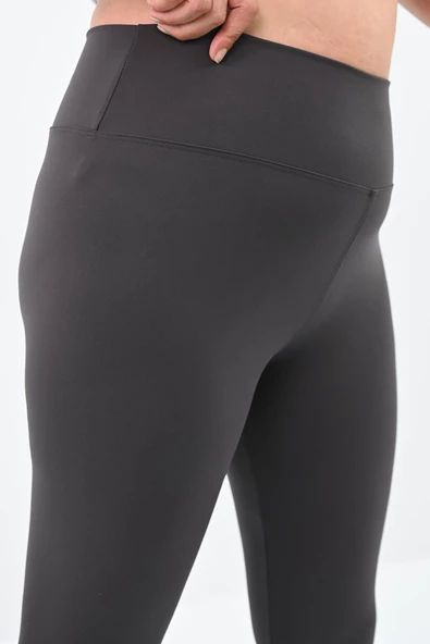 Kadın Büyük Beden Yüksek Bel Tayt 6271-24 - 12