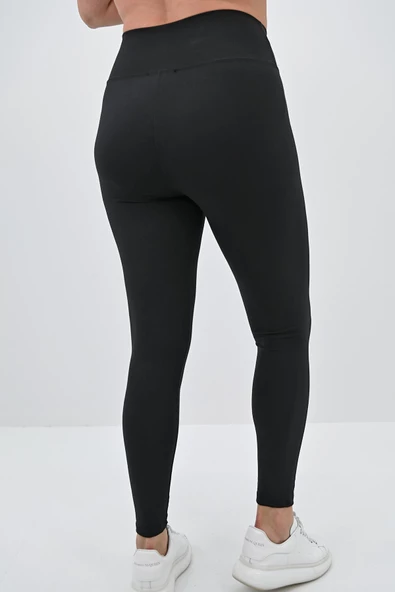 Kadın Büyük Beden Yüksek Bel Tayt 6271-24 - 2