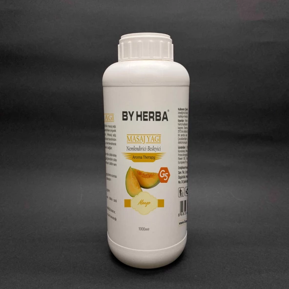 By Herba Mango Aromalı Rahatlatıcı ve Nemlendirici Aromaterapi Masaj Yağı 1 Litre