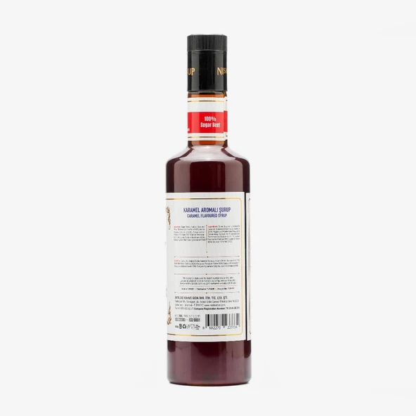 Nish Karamel Aromalı Şurup 700 ML-P - 3