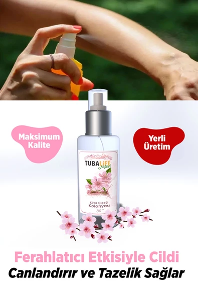 Tubalife Kiraz Çiçeği Kolonyası 100 ml - 3