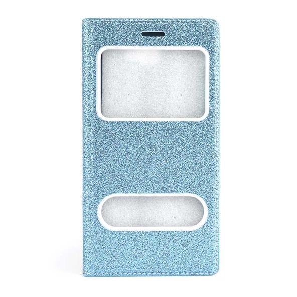 Galaxy A7 2016 Kılıf Simli Dolce Kapaklı Kılıf - Resim 4