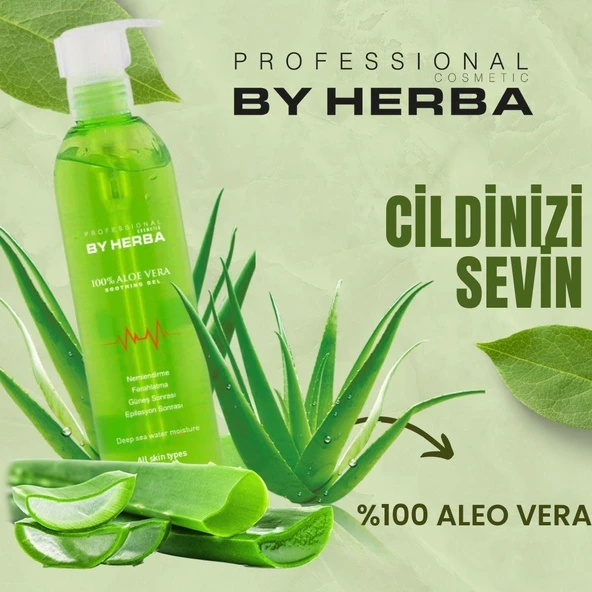 By Herba Aloe Vera Yatıştırıcı Jel 250 ml