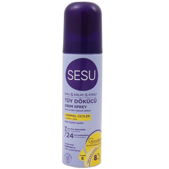 Sesu Tüy Dökücü Krem Sprey Normal Ciltler 150 ml