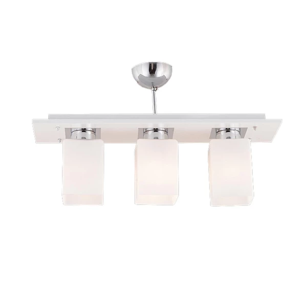 Apliqa Atlas 3 Lü Sıralı Beyaz Modern Genç Odası Mutfak- Banyo Mutfak Salon Spot Avize - Resim 3