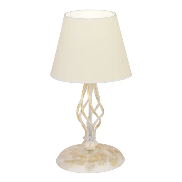 Lupin Beyaz Şapkalı Beyaz Masa Lambası Modern Tasarım Salon-Yatak Odası Abajur - Resim 6