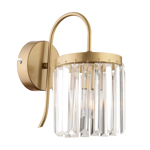 Rachel Eskitme Kristal Taşlı Duvar Lambası Yatak Odası-Yatak Başı-Salon için Aplik - Resim 5