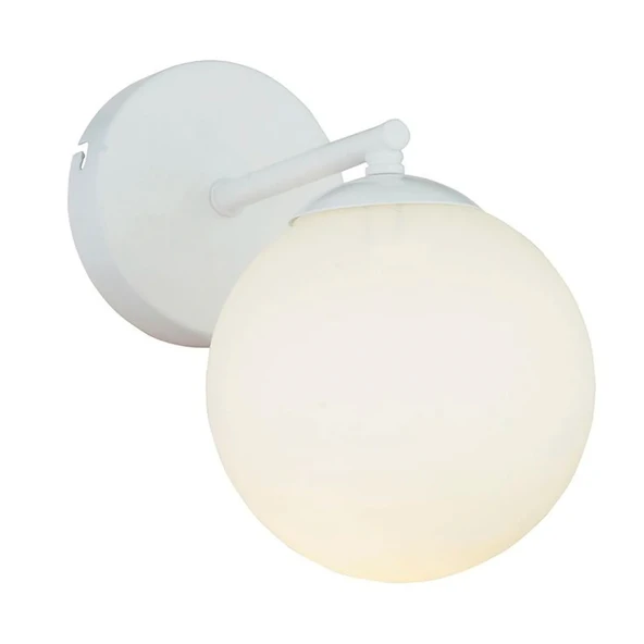 Elvin Beyaz Duvar Lambası Yatak Odası-Yatak Başı-Banyo İçin Modern Aplik - Resim 9