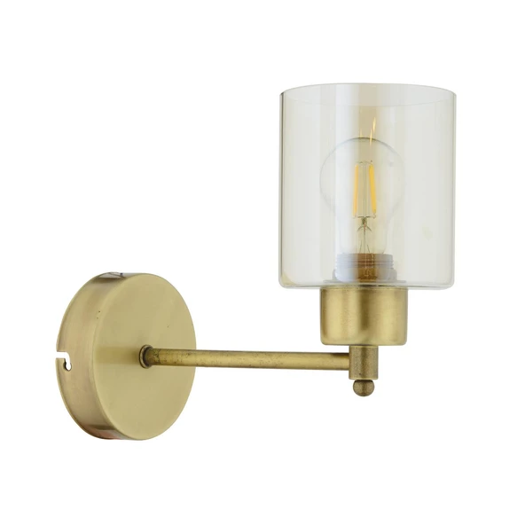 Apliqa Geneva Eskitme Duvar Lambası Yatak Odası-Yatak Başı-Banyo İçin Modern Aplik - 5