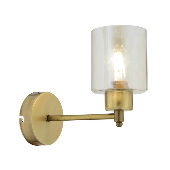 Apliqa Geneva Eskitme Duvar Lambası Yatak Odası-Yatak Başı-Banyo İçin Modern Aplik - 8