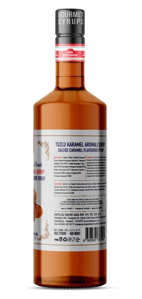 Nish Tuzlu Karamel Aromalı Şurup 700 ML-P - 2