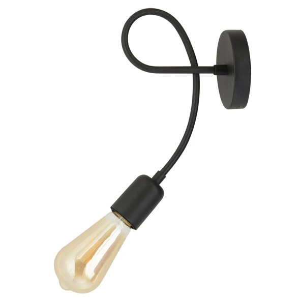 Alegra Siyah Yatak Odası-Yatak başı,Cafe,Restoran için Duvar Lambası Modern Retro Aplik ürün görseli 1