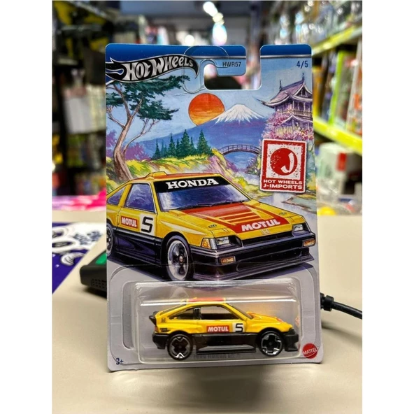 Hot Wheels Hw J-Imports Honda Cr-X 1985 HWR57 - HRT03