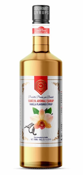 Nish Vanilya Aromalı Şurup 700 ML-P