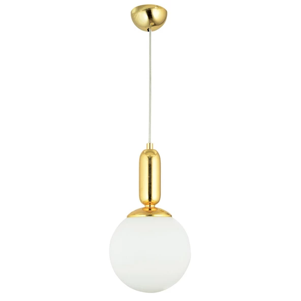 Apliqa Arlo Tekli Gold Sarkıt Modern Sarkıt Top Avize Mutfak Salon Sarkıt Avize - 3