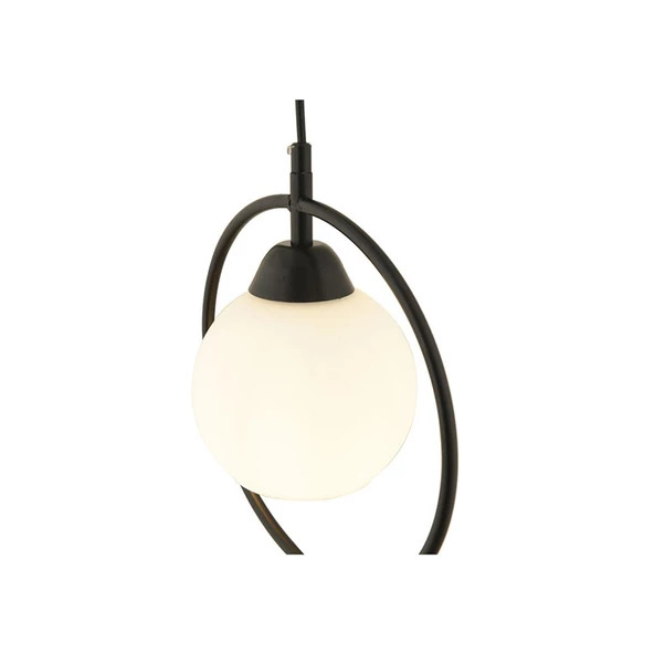 Apliqa Geo Camlı Daire Sarkıt Modern Spor Genç Odası Salon Avize - 8
